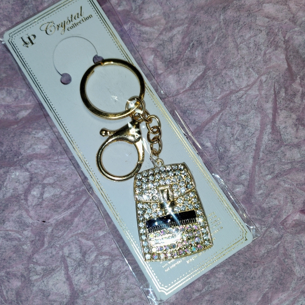 Gold Purse Keychain - Picture 3 of 3